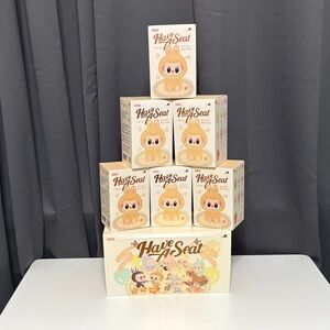 Have A Seat Bunny Doll Set - Cream